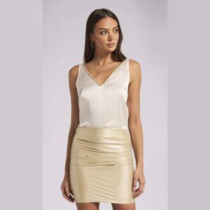 NEW Generation Love - Sizes S, XL Women's Dorise Chain Tank - White